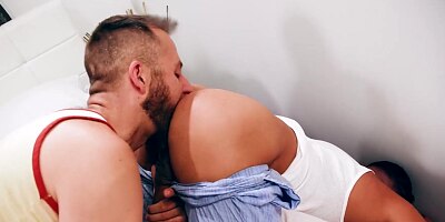 WE SWING BOTH WAYS - Wild Bisexual Threesome With Hot Inked Babe Rocky Emerson