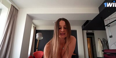 Naughty Girlfriend Betrays BF Gets Pounded Hard & Glazed Like a Donut by a Stranger