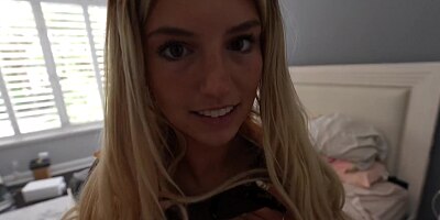 Slutty 18 Year Old Delivery Driver Got A Different Type Of Package