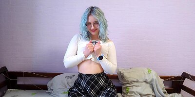 I Use His Big Cock as My Personal Dildo: Passionate Blowjob & Cowgirl Pleasure