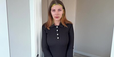 "SHE PAID ME FOR IT?!" A businesswoman lured a leaner into her sexual trap