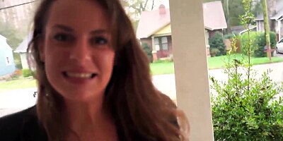 Brunette MILF Lilly M Sucks A Cock And Gets An Anal Fuck