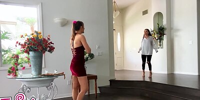 TWISTYS - Rebecca Vanguard Gets Comforted By Mia Moore Who Seizes Her Opportunity To Seduce Her