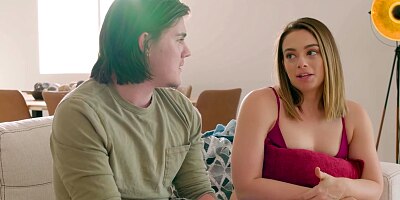 MODERN-DAY SINS - Voyeur Redhead MILF Sophia Locke Caught Babysitter Sophia Burns Fucking Boyfriend