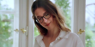 ULTRAFILMS Hot girl with perfect tits Mia De Vil getting fucked by her lover