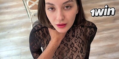 I Ripped Step Sister's Costume And Fucked Her Hard But Couldn't Hold Back And Cum Inside Her Pussy