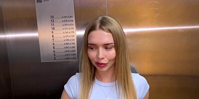 Pick up a stranger in the lift - the quickest way to have sex