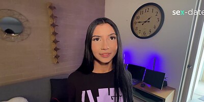 I Met This Skinny 18yo Latina On A Dating App And Fucked Her Hard