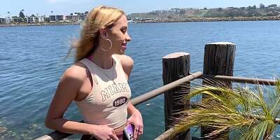 sexy blonde loves rough sex - Khloe Kapri