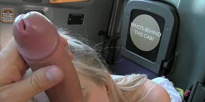 FakeTaxi Cabby tries his beginners luck on hot blonde with big tits