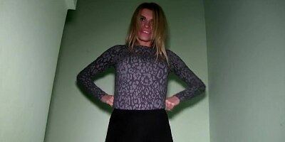 PublicAgent Tall blonde fucks for money