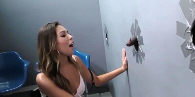 It's not Melissa Moore's first time at Gloryhole