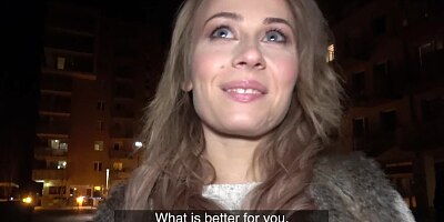 Public Agent Cheeky Brit Carmel Anderson gets a Pounding