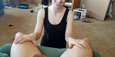 Hot blowjob with lots of cum
