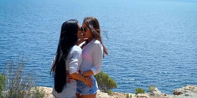 VIXEN Vacations are the perfect time for unexpected threesomes