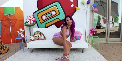 NYMPHO Carmen Caliente's Big Cock Craving