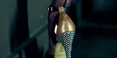 Blonde Chloe Lacourt quickie in ladies room