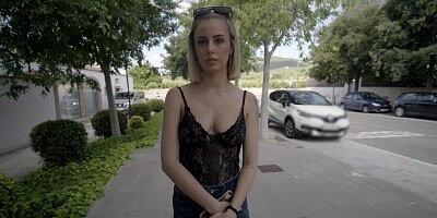 Public Agent Cute Spanish Blonde Lya Missy Fucked in the Forest