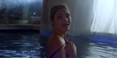 Deeper. Gorgeous gold digger is seduced by boyfriend's dad