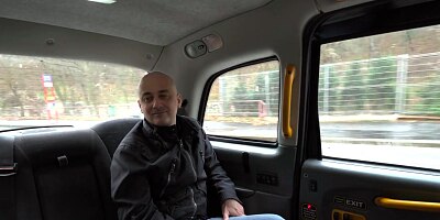 Female Fake Taxi Lady gangbang with a Spanish married man