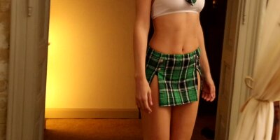 Cute Horny Girlfriend Strips and Fucks Hard with BF on Camera - Amateur Miamana