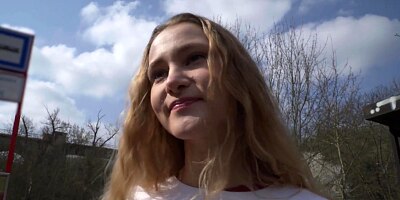 Public Agent Ivi Rein is Learning English and Sucking Dick