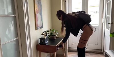 Double Blowjob With MILF Stepmom and Hot Stepdaughter - POV Blowjob