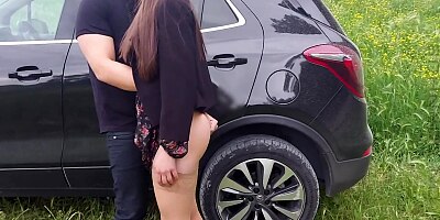 Slut wife wants to suck slowly a big cock she met at a ceremony in front of her cuckold husband