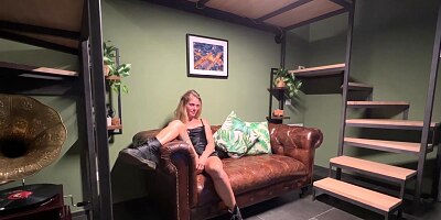 Slap me, Choke me, Bend me over and Fuck me HARD on the couch in Paris - Sammmnextdoor Date Night #09