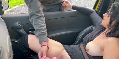 Dogging: I masturbate, a voyeur joins me and fucks me