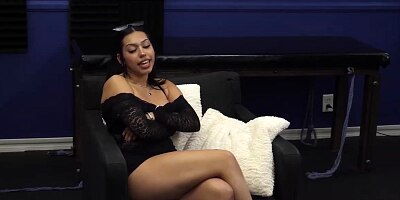 GANGBANG CREAMPIE - Latina Raven Reverie Takes Creampies in Hard Gangbang