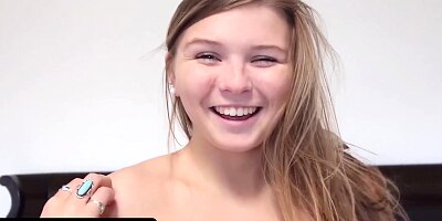 18 Year Old Melissa May Fucks On Camera for first time - TeamSkeet Full Video