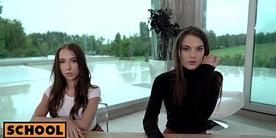 ItsPOV - Cock Teasing Massage Babe Nana Eats Cum
