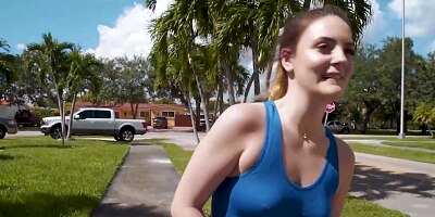 My Girlfriend - Sweet Babe Kinsley Kane Is Shy at First but Quickly Shows Her Wild Side in Bed