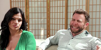 DEVILS FILM - Steamy Threesome With Hot Couple And Their Sexy Neighbor Slimthick Vic