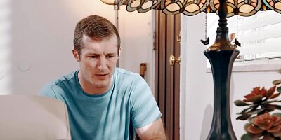 MOMMY'S BOY - Cheating Husband Stretches MILF Babysitter's Tight Pussy with his massive Dick