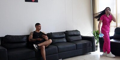 I have an affair with my employee and she ends up sucking my cock