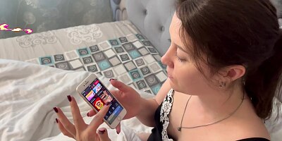The stepmother was so in the game that she did not notice how her stepson fucked her