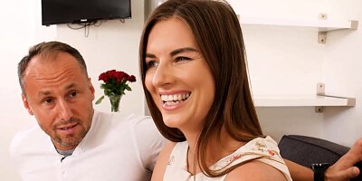 HUNT4K Horny Guy Fucks Ex-GF while Husband Watches