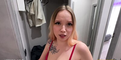 Fucked a Neighbor with a Tight Pussy for Coffee