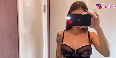 Slut in Latex Pants Wants to Fuck