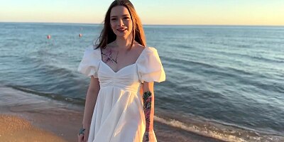 I met a hottie on the Beach and Fucked her