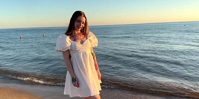 I met a hottie on the Beach and Fucked her