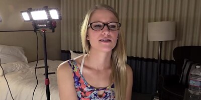 Cute Country Girl Cums, Gets Fucked Hard & Faced