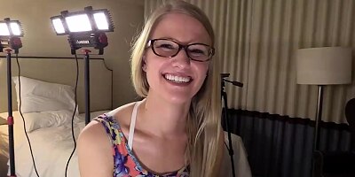 Cute Country Girl Cums, Gets Fucked Hard & Faced