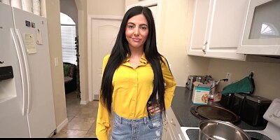 Step Sister Theodora Day Trains Her Wife Responsibilities On Horny Step Brother - SisLovesMe
