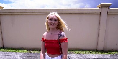 BANGBROS - Thicc blonde Chloe Marie gets some sex, gets ditched