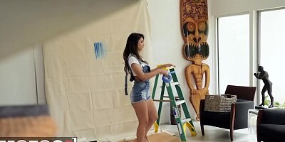 MOFOS - Amateur bubble butt latina bounced on cock