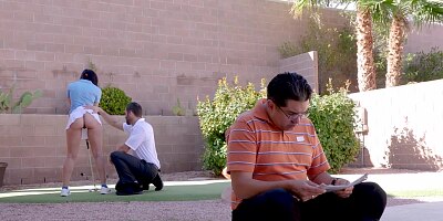 BANGBROS - Juicy PAWG Rachel Starr Cheats On Husband With Golf Instructor